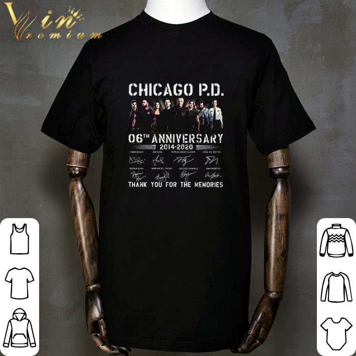 Chicago P.D 06th Anniversary 2014 2020 Signatures shirt