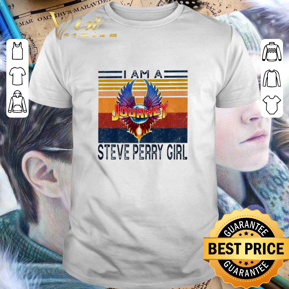 Vintage I am a Steve Perry girl Journey shirt