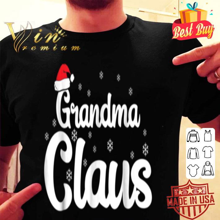 Grandma Claus Christmas Family Matching Pajama T-Shirt