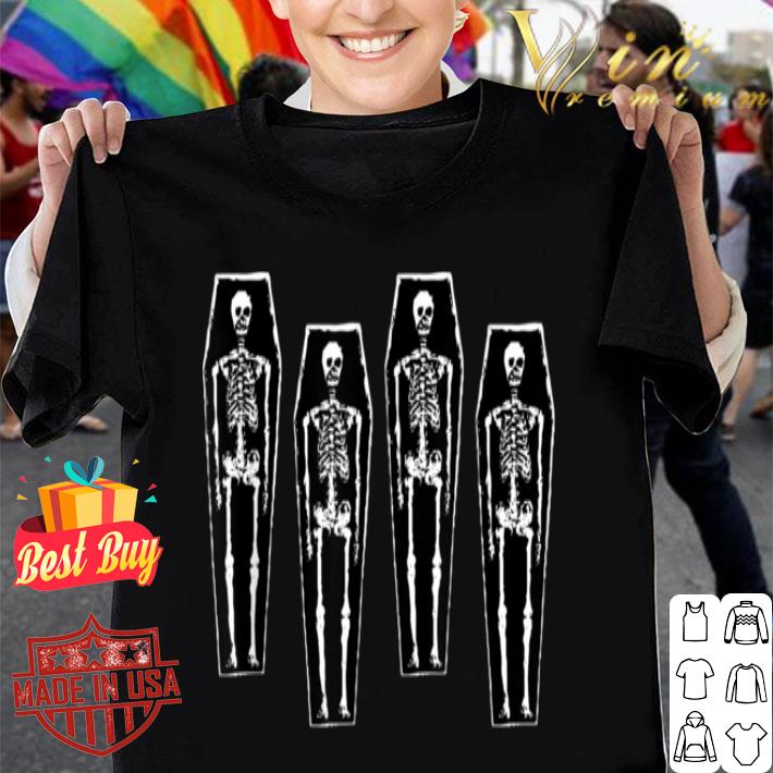 Skeleton Coffin Goth Punk Halloween shirt