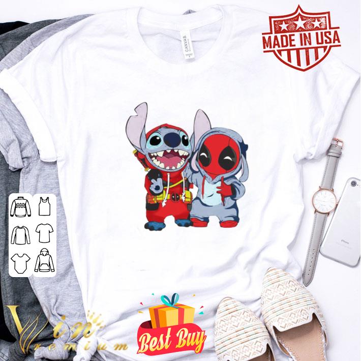 Disney Baby Stitch And Deadpool shirt