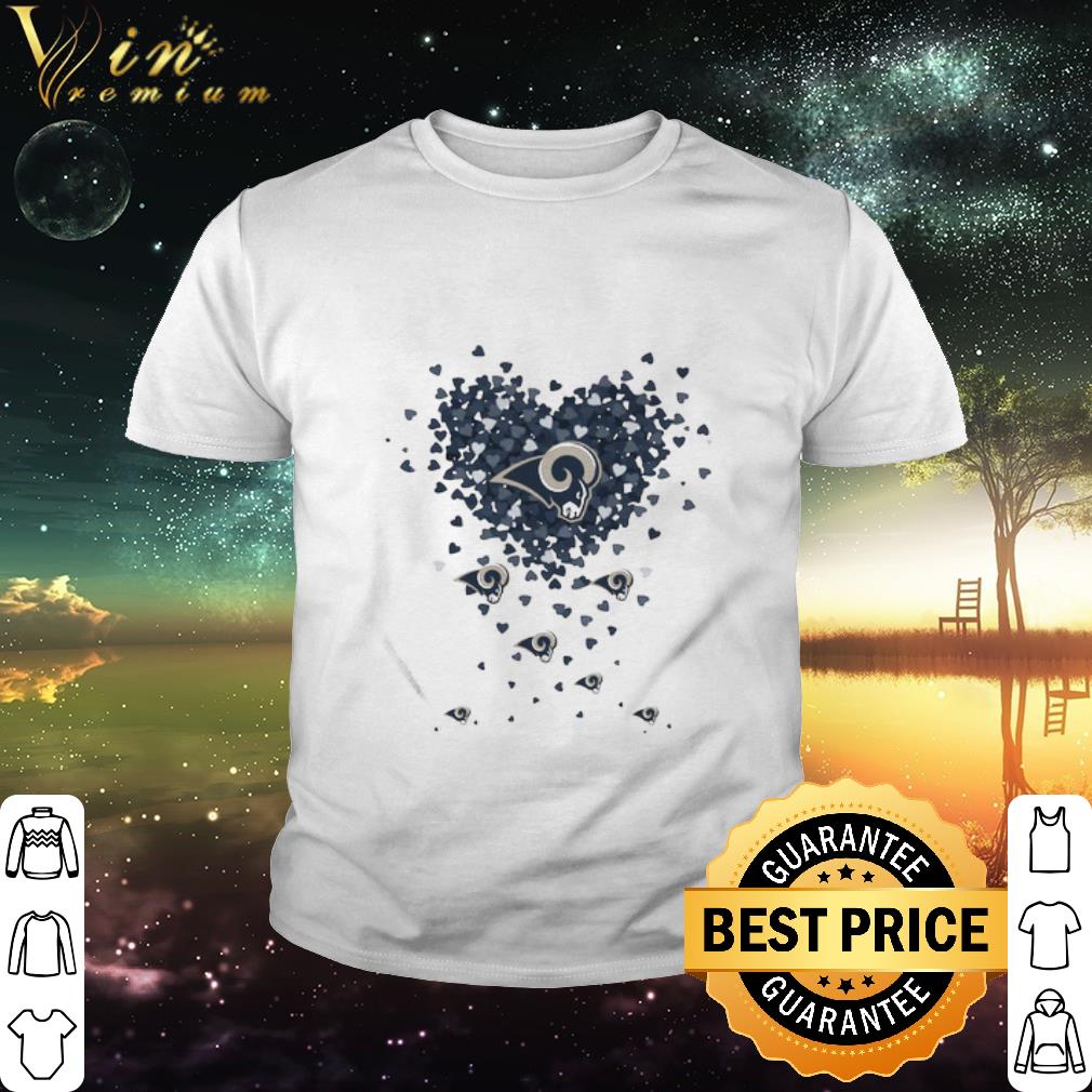Premium Love Los Angeles Rams Tiny Hearts Shape shirt