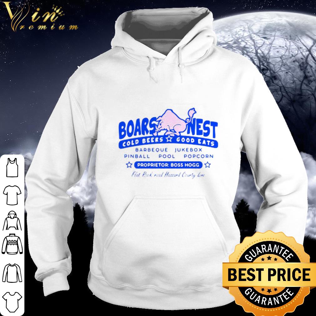 3e792809 premium boars nest cold beers good eats barbeque jukebox pinball pool popcorn shirt 4 - Premium Boars Nest Cold Beers Good Eats Barbeque Jukebox Pinball Pool Popcorn shirt