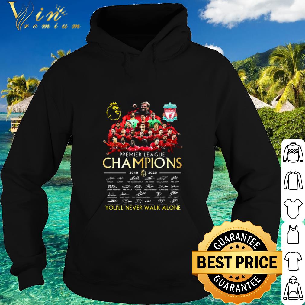 3fa71524 cool premier league champions you never walk alone liverpool fc signatures shirt 4 - Cool Premier League Champions You Never Walk Alone Liverpool Fc Signatures shirt
