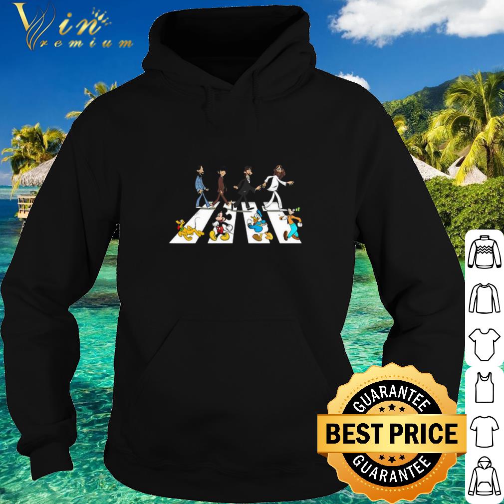 Pretty The Beatles And Mickey Character Abbey Road shirt 41eaea75 pretty the beatles and mickey character abbey road shirt 4 - Pretty The Beatles And Mickey Character Abbey Road shirt