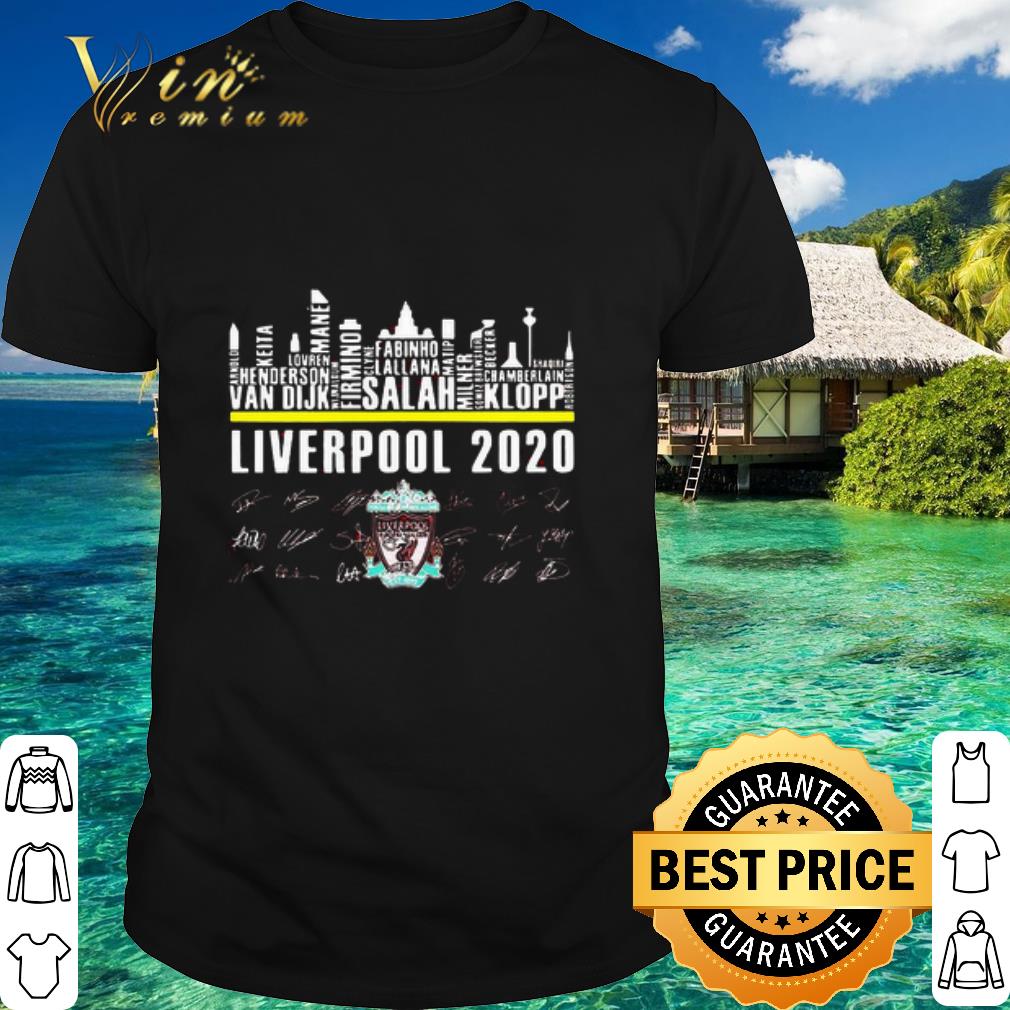 Official Liverpool Football Club 2020 City Signatures shirt