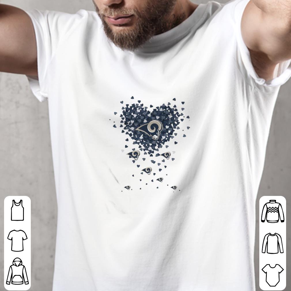 Official Love Los Angeles Rams Tiny Hearts Shape shirt