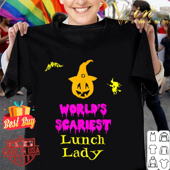 World's Scariest Lunch Lady Halloween Christmas shirt