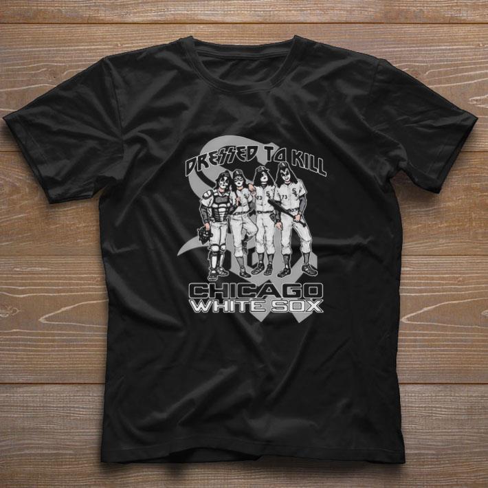 Original Kiss Band Dressed To kill Chicago White Sox shirt