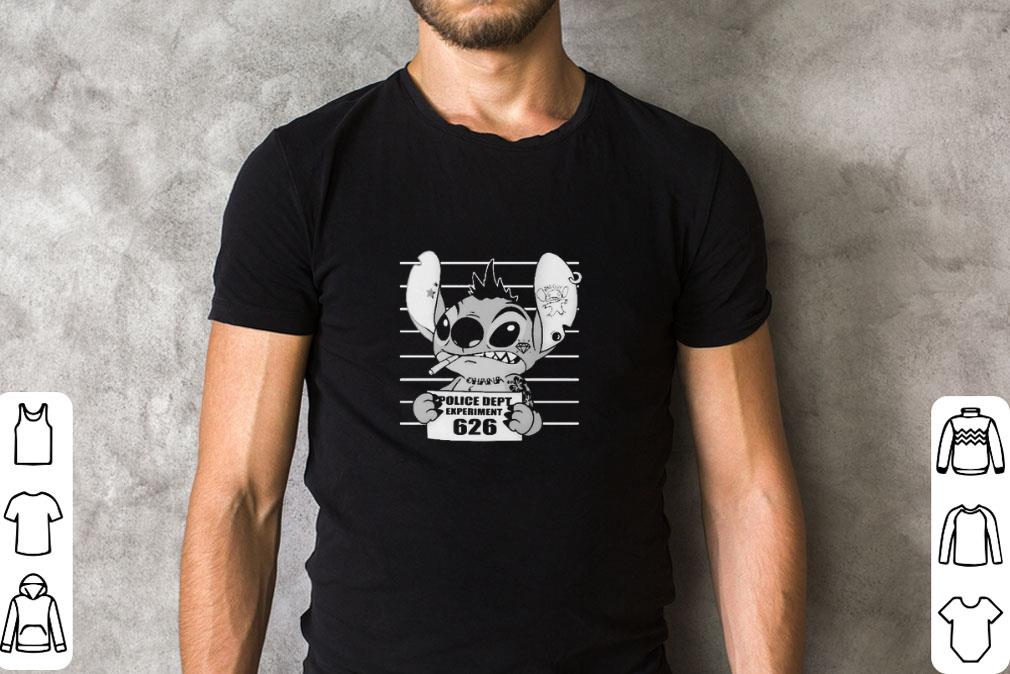 Official Stitch police dept experiment 626 shirt