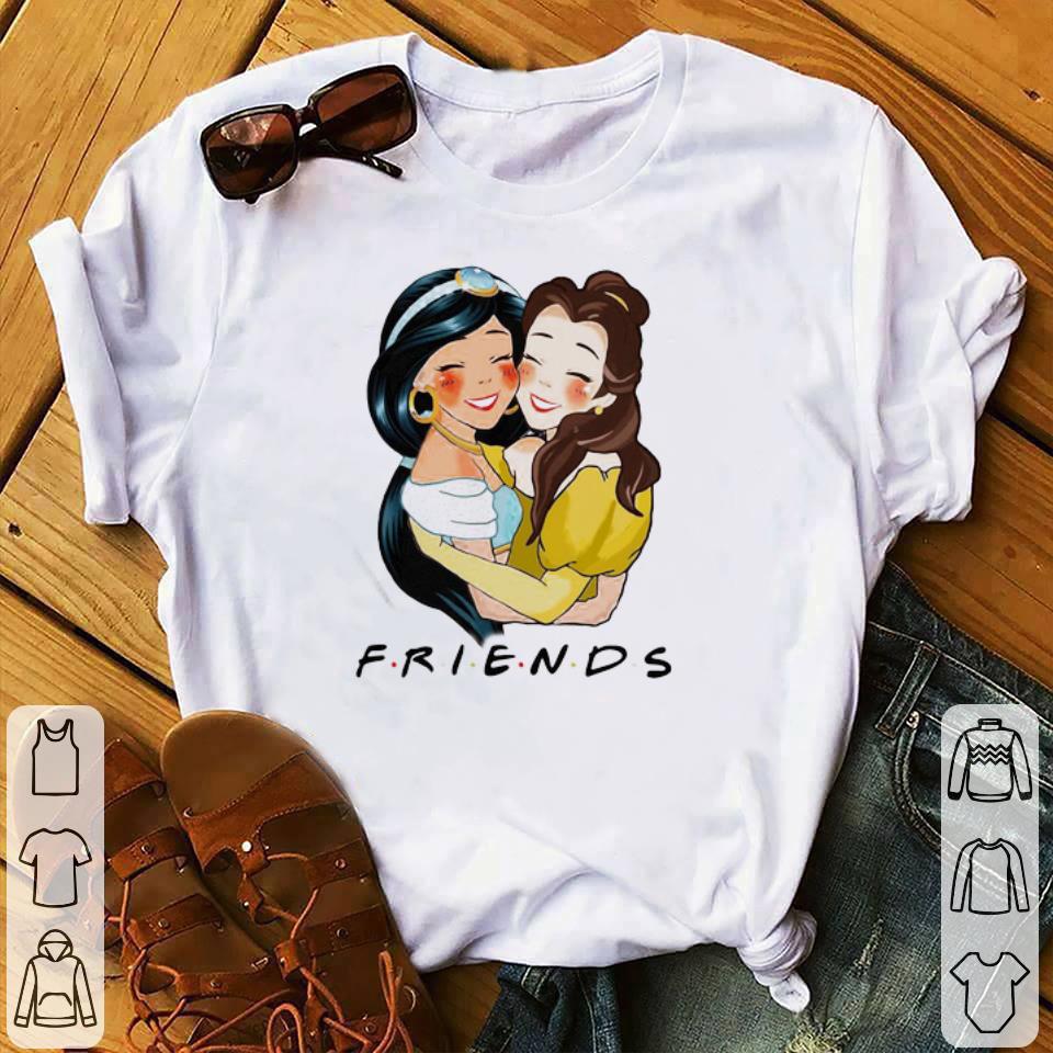 Premium Friends disney belle and jasmine shirt