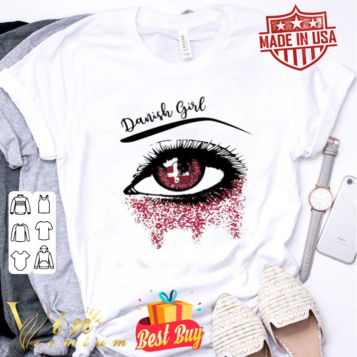 Denmark Eye Danish Girl Glitter shirt