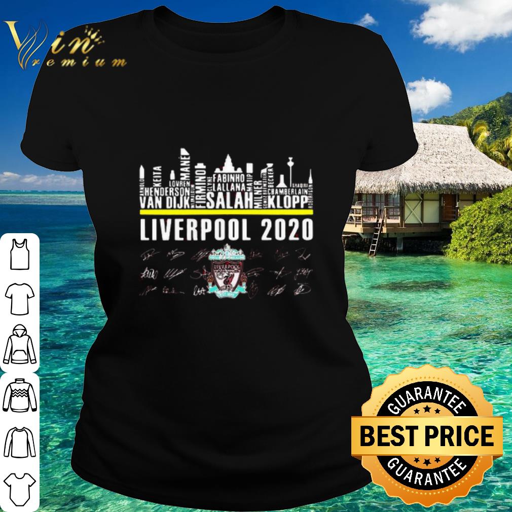 Official Liverpool Football Club 2020 City Signatures shirt