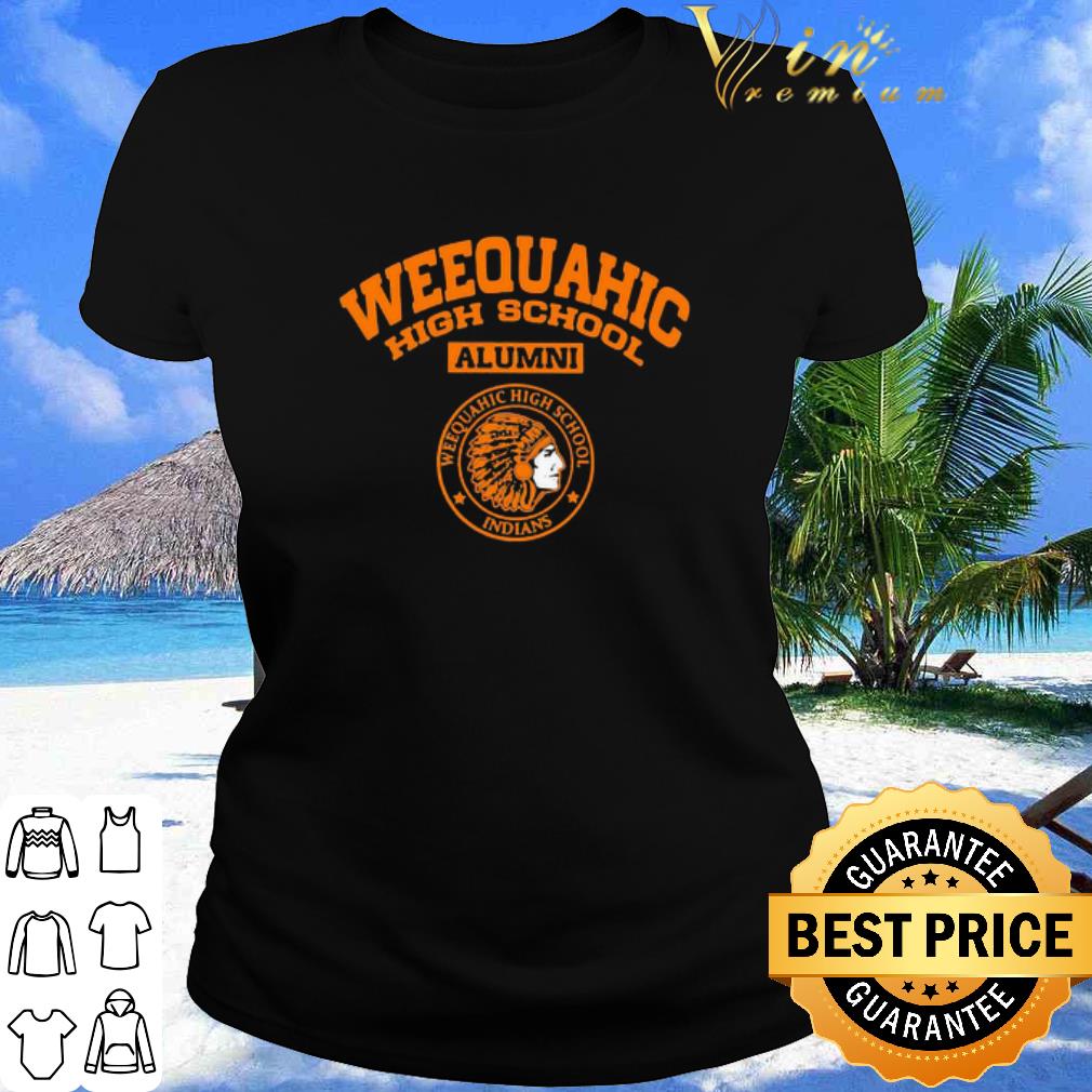 Official Weequahic High School Alumni Indians Native American shirt