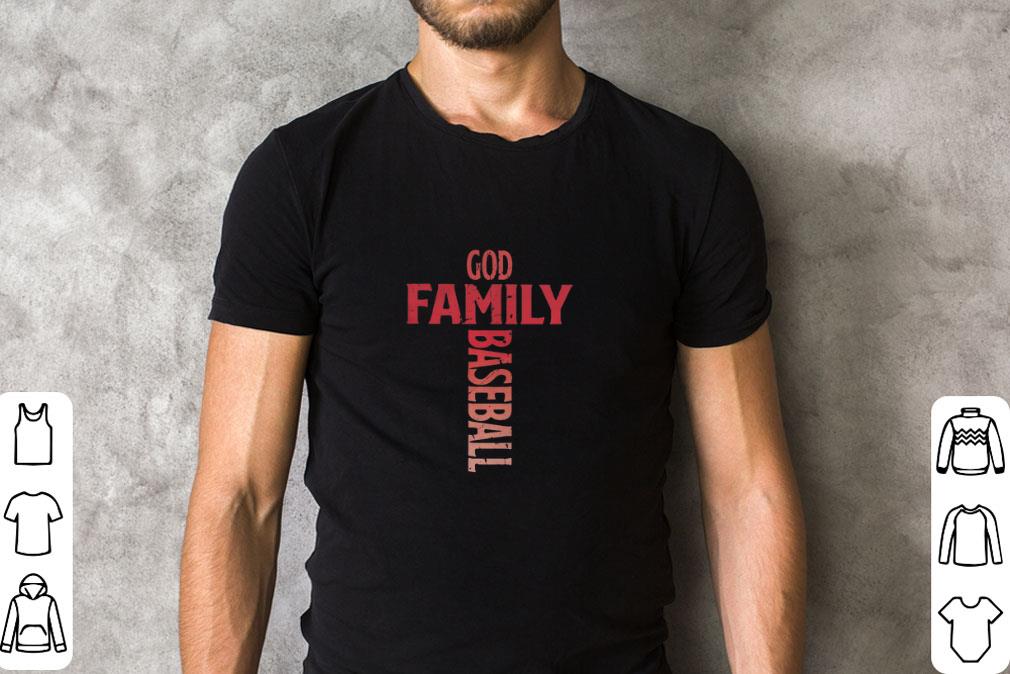 Awesome Cross God Family Baseball shirt
