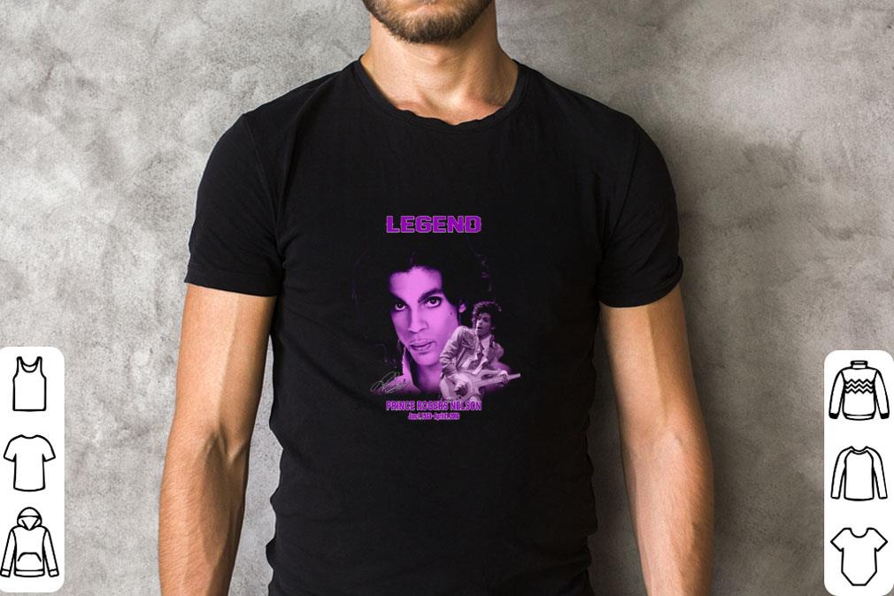 Hot Legend Signature Prince Rogers Nelson shirt