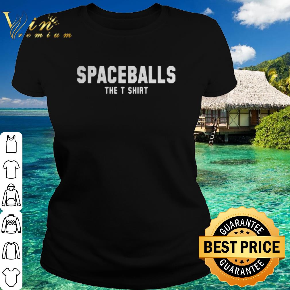 Official Spaceballs Black White Simple shirt