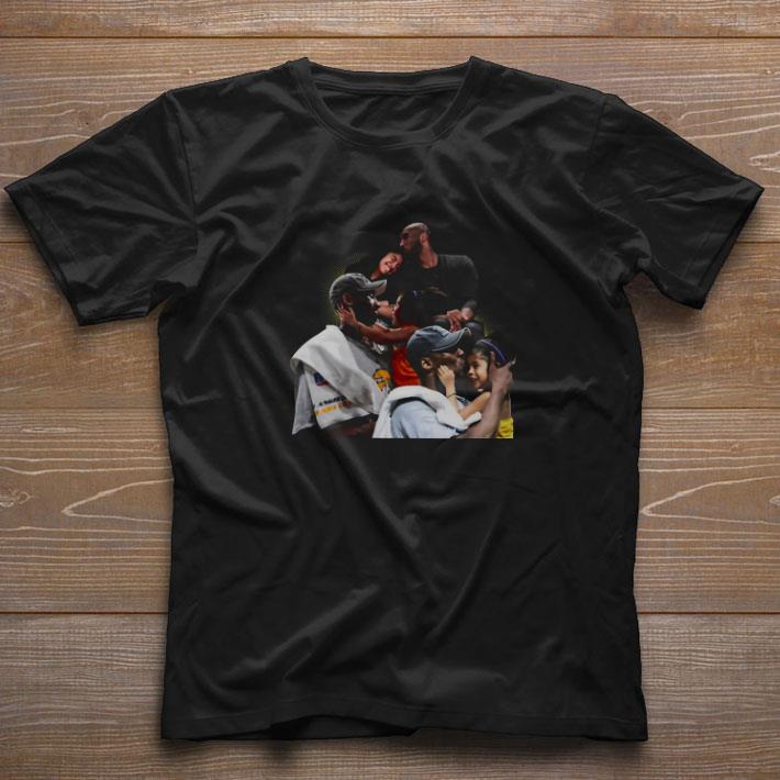 Funny Kobe Bryant And Daughter Memories Light shirt