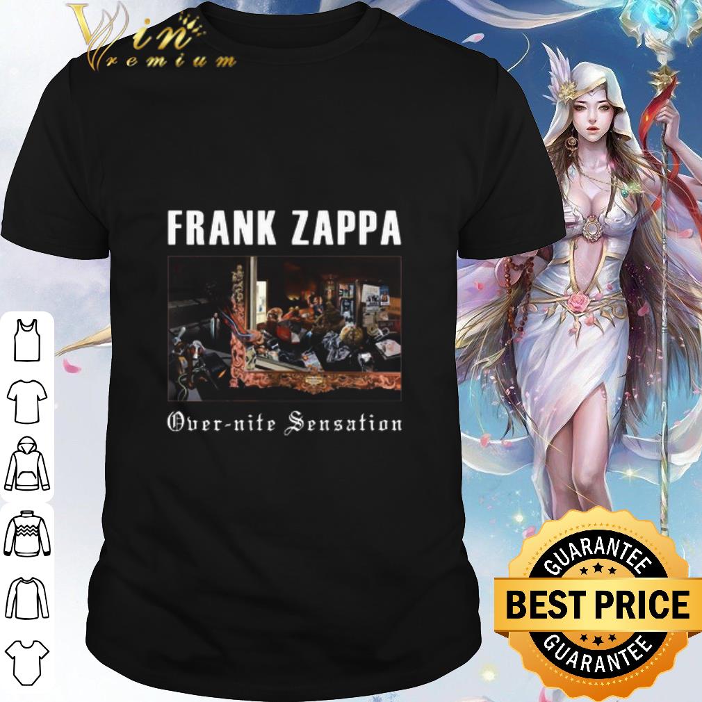 Top Frank Zappa Overnight Sensation Album Music shirt