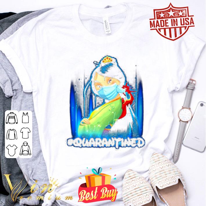 Mulan And Mushu Mask Quarantined Coronavirus shirt