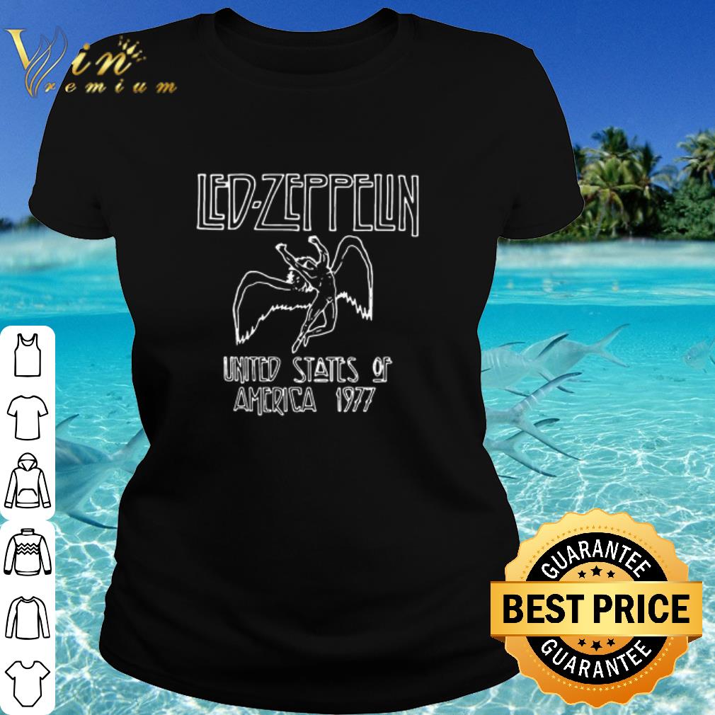 Best Led Zeppelin United States Of America 1977 shirt
