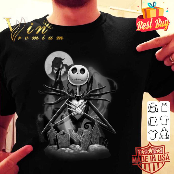 Disney Nightmare Before Christmas Jack Night Scene shirt