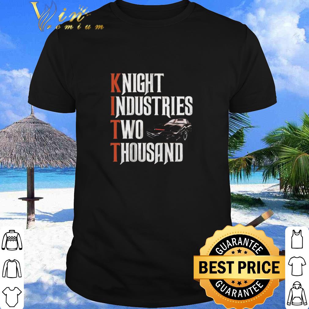 Pretty Knight rider two thousand car shirt