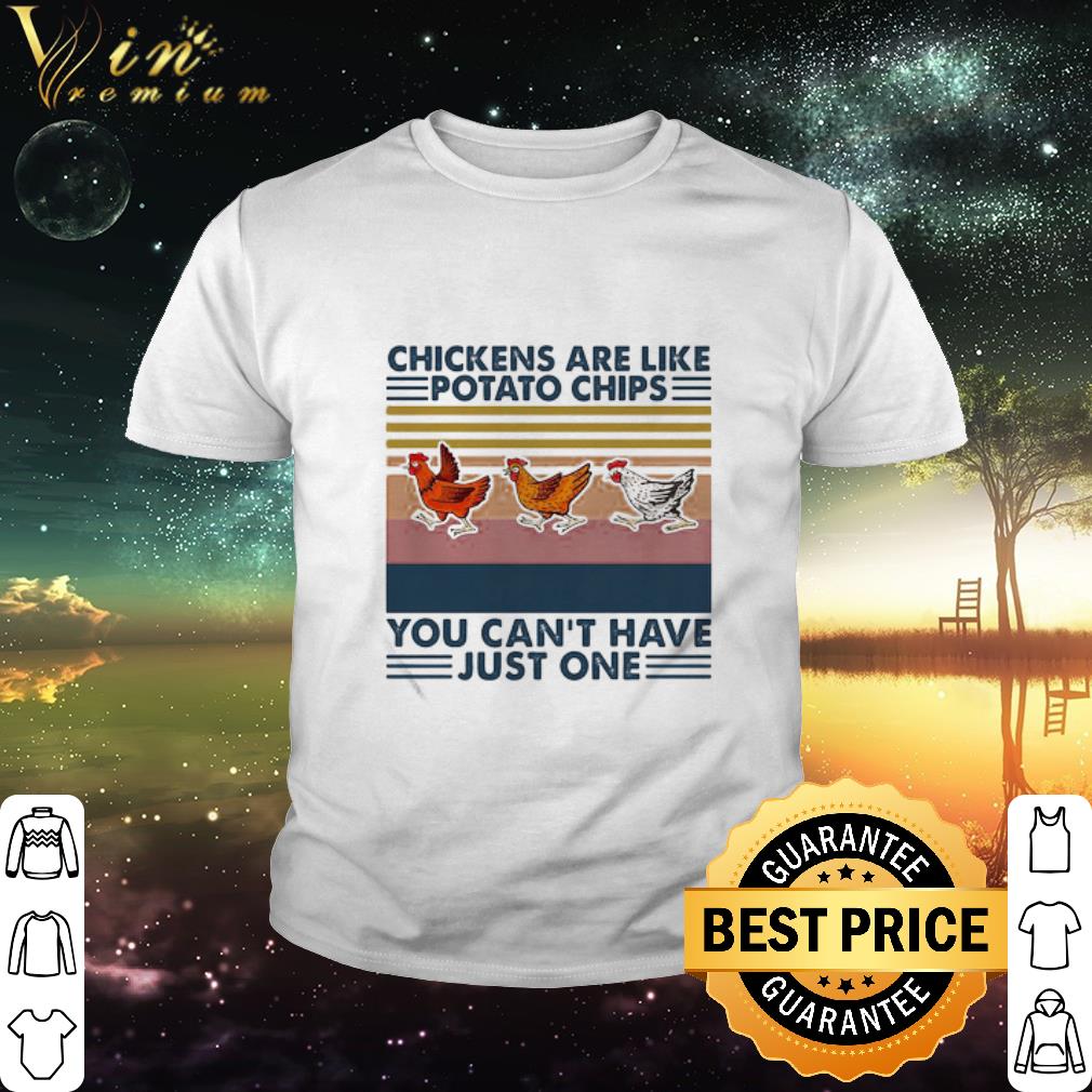 Official Chickens are like potato chips you can’t have just one vintage shirt