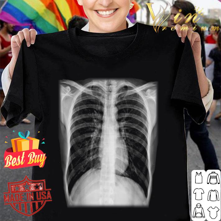 Skeleton Chest X-Ray Easy Costume shirt