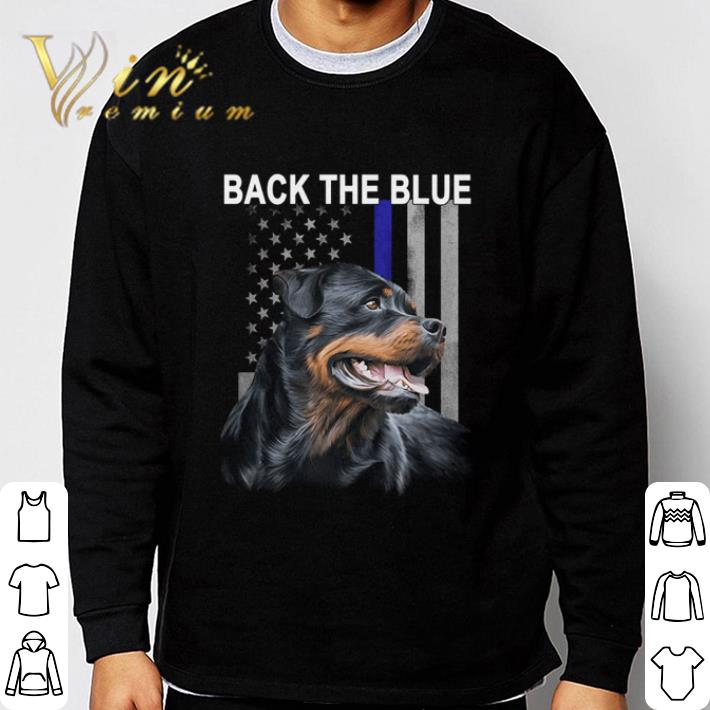 Rottweiler Black The Blue Flag American Thin Blue Line shirt 8904c4ae rottweiler black the blue flag american thin blue line shirt 4 - Rottweiler Black The Blue Flag American Thin Blue Line shirt