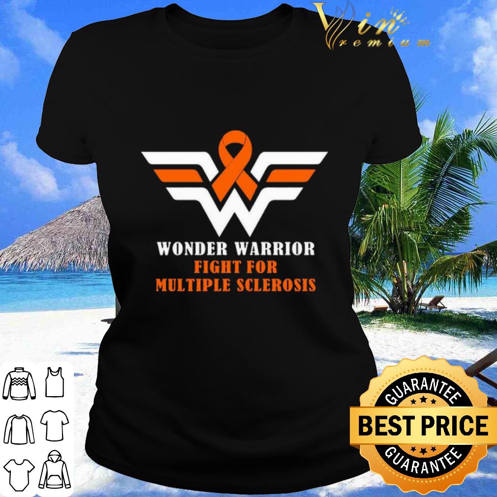 Original Wonder Warrior Fight For Multiple Sclerosis shirt