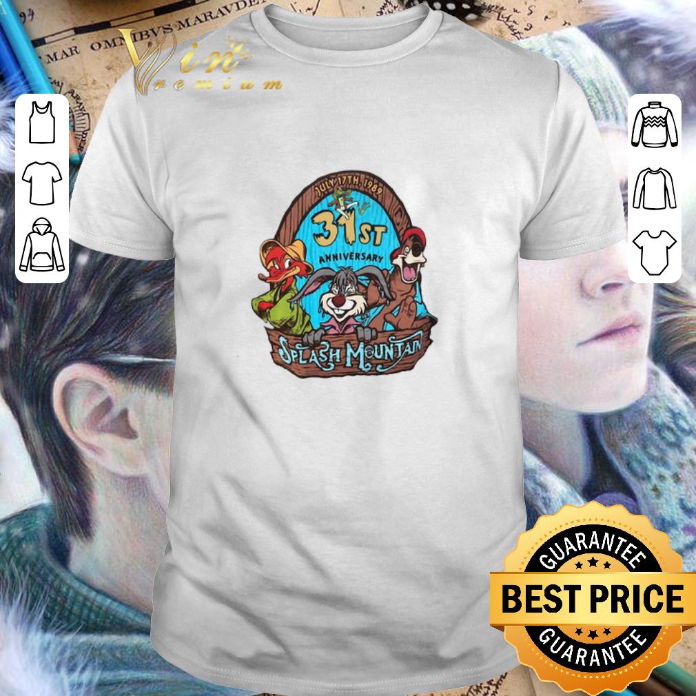 30st Anniversary Splash Mountain shirt