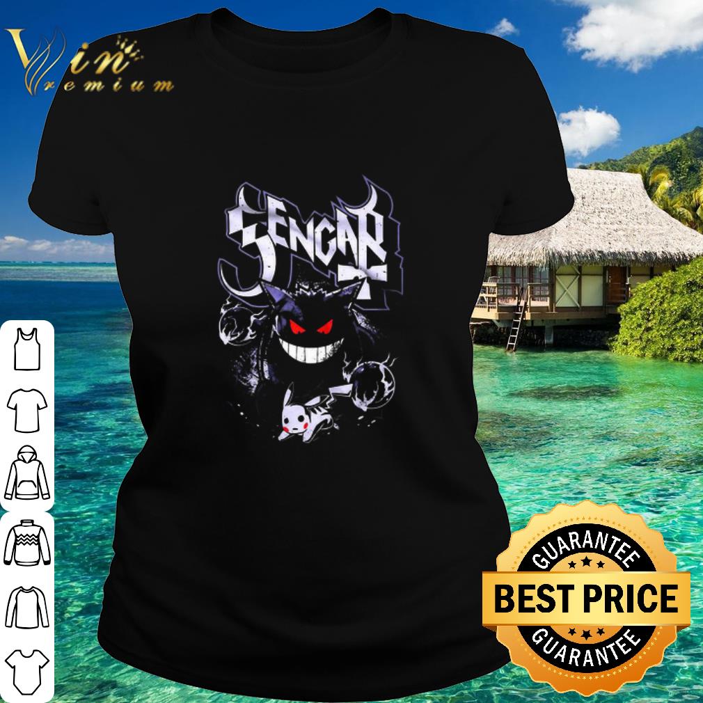 Top Gengar And Pikachu Pokemon shirt