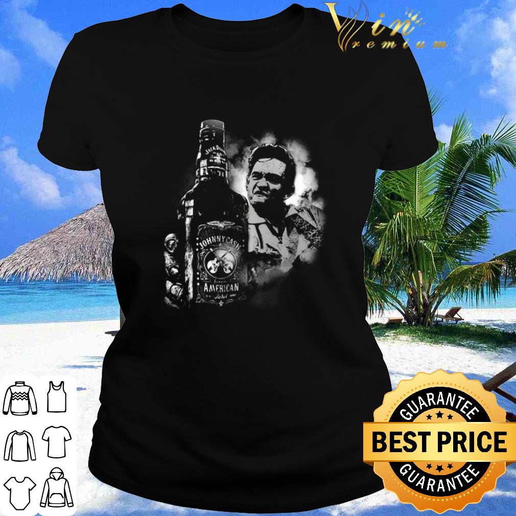 Official Johnny Cash Middle Finger American Wine shirt