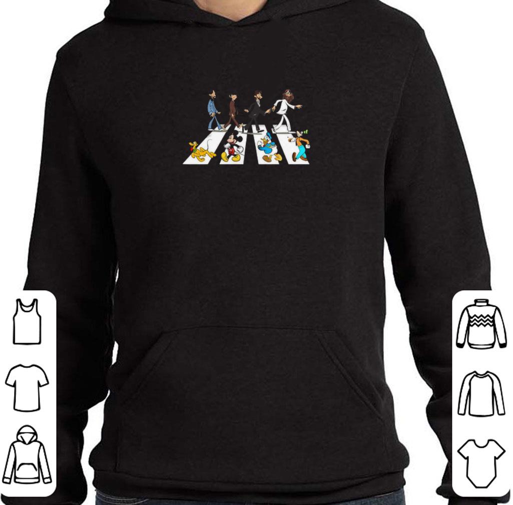 97397701 nice the beatles and mickey character abbey road shirt 4 - Nice The Beatles And Mickey Character Abbey Road shirt
