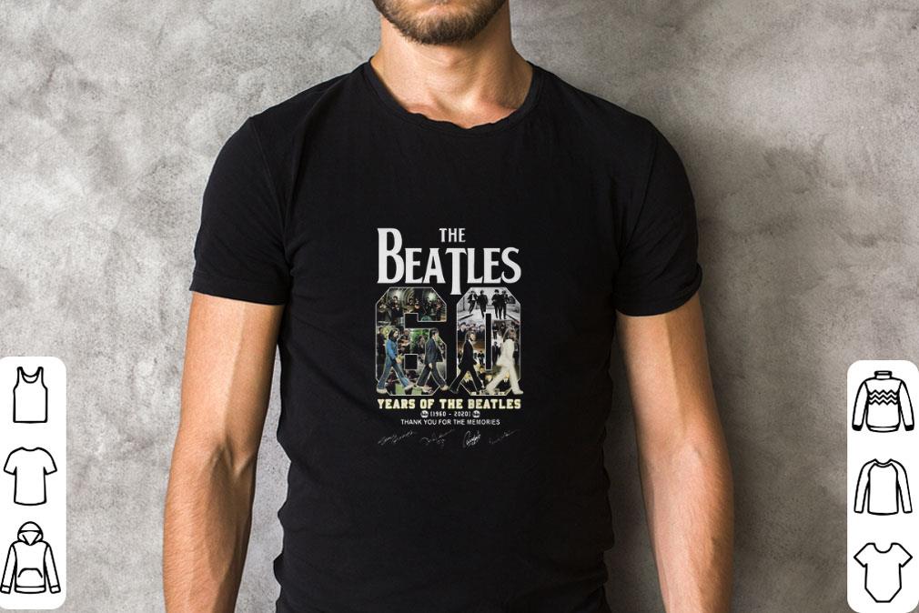 Original The Beatles 60 Years Of Operation 1960-2010 Signatures shirt
