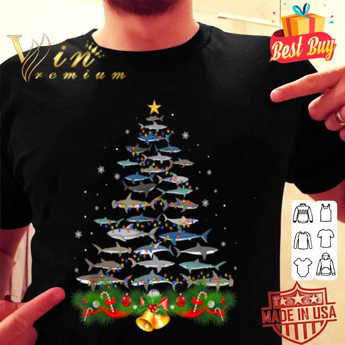 SHARK Christmas Tree SHARK Lovers Gifts Men Women Kids shirt