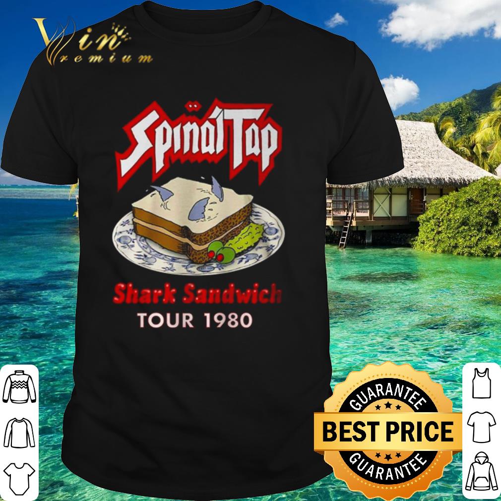 Premium Spinal Tap Shark Sandwich Tour 1980 shirt