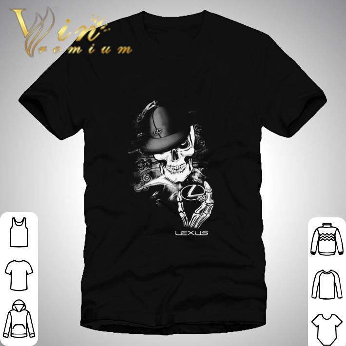Skeleton Skull Lexus Logo shirt