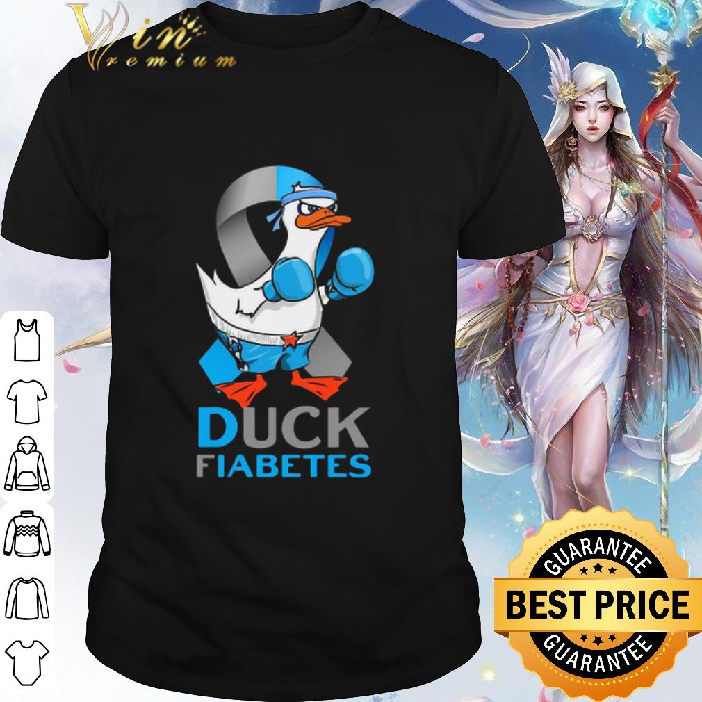 Official Duck Fiabetes Cancer Awareness shirt