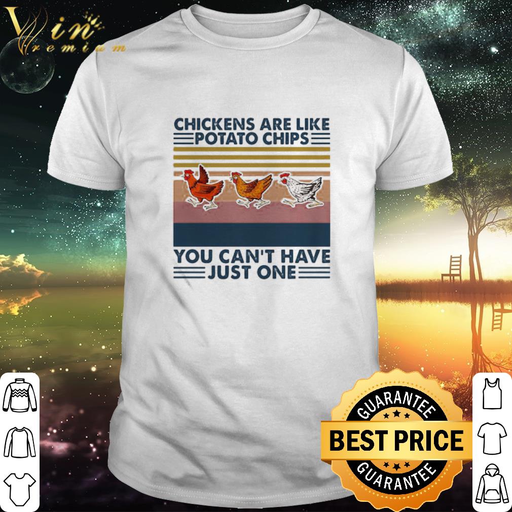 Official Chickens are like potato chips you can’t have just one vintage shirt