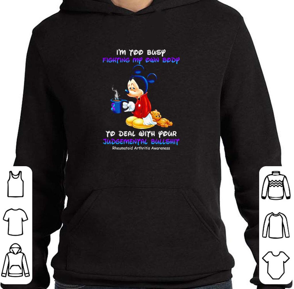 b8c9d033 awesome mickey mouse i m too busy fighting my own body to deal with your disney shirt 4 - Awesome Mickey mouse i’m too busy fighting my own body to deal with your Disney shirt