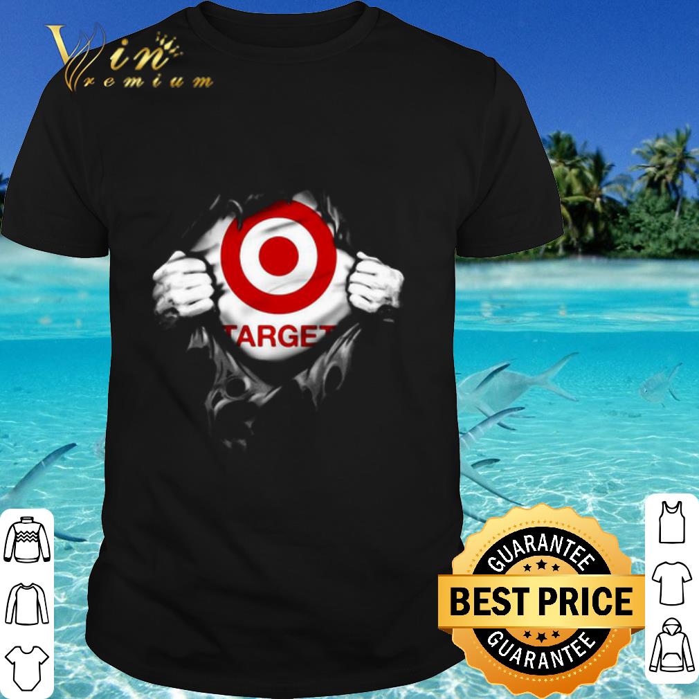 Top Blood insides target logo shirt