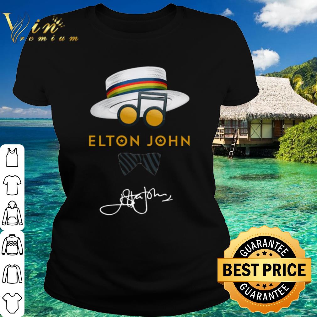 Original Rocketman Elton John Signature Music Note shirt