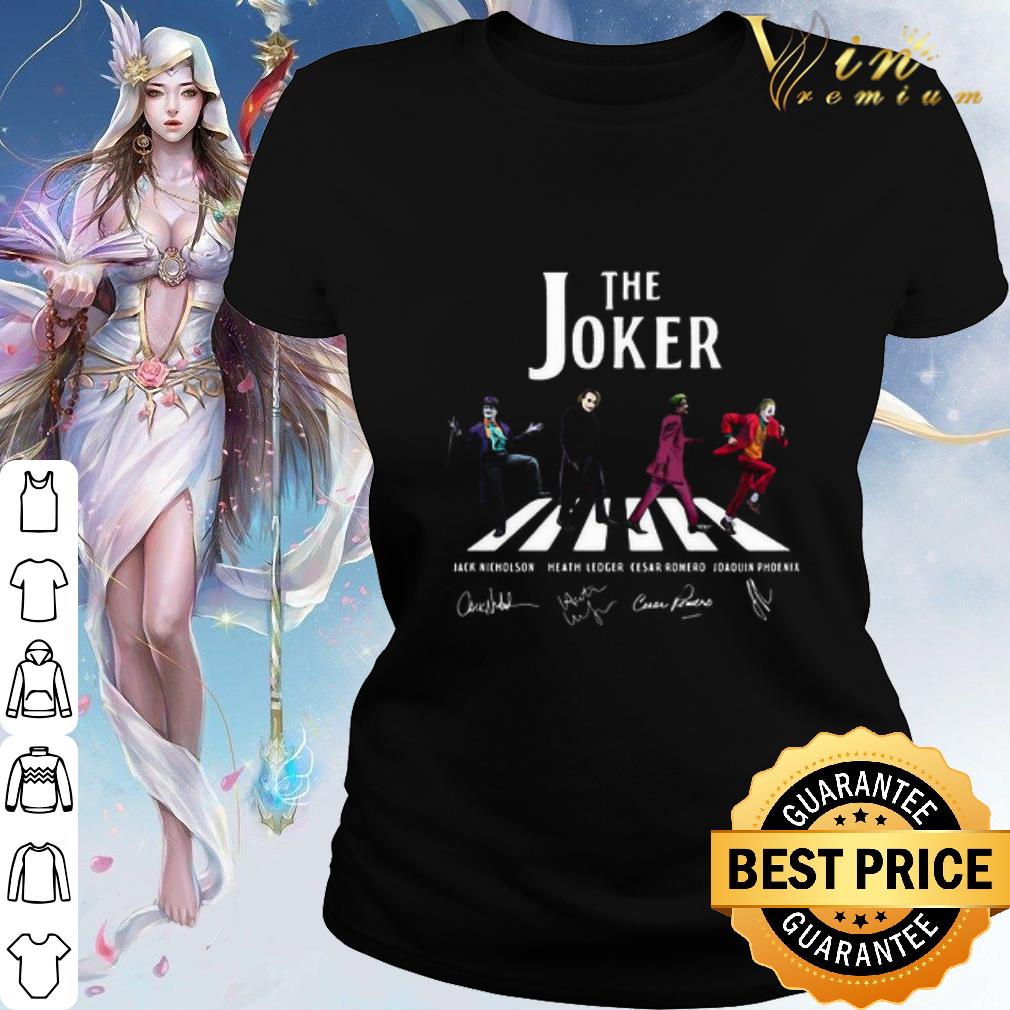 Cool The Joker Abbey Road The Beatles Signatures shirt