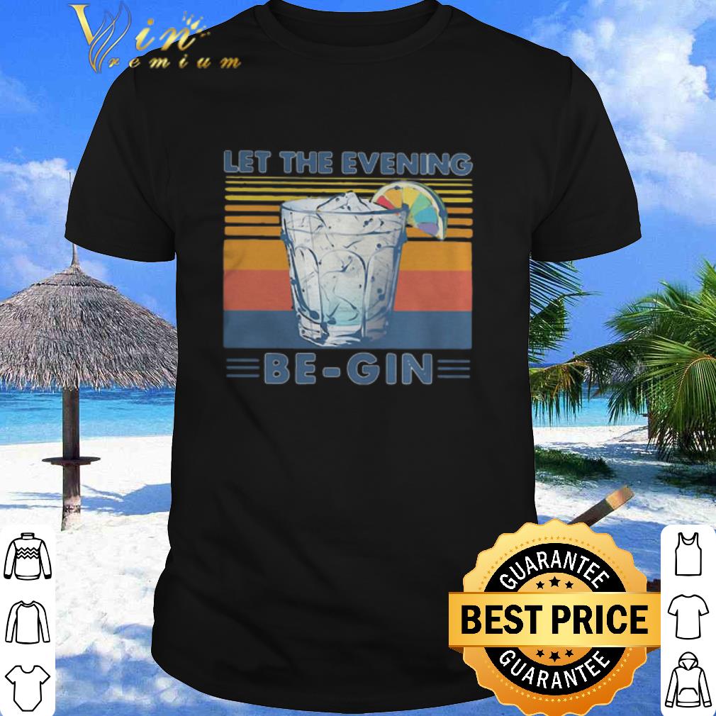 Official Vintage Let The Levetring Be Gin shirt