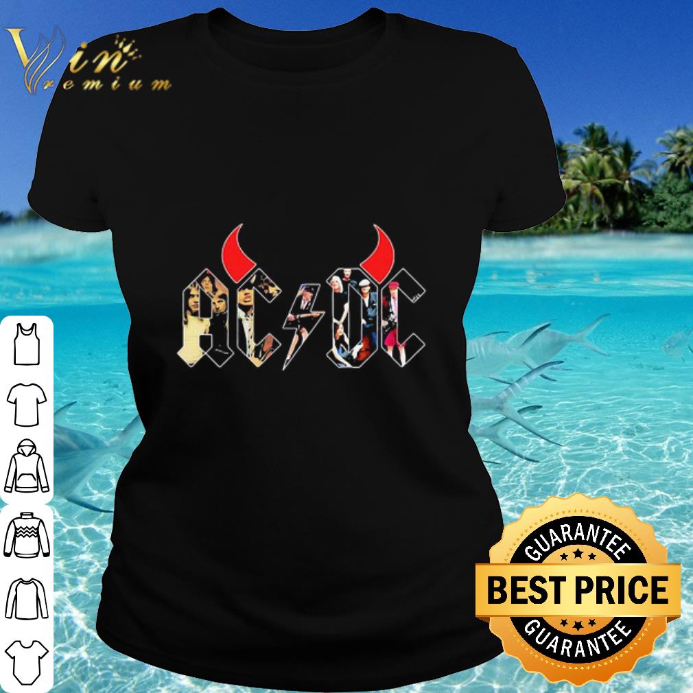 Premium ACDC Band Members Hells Bells shirt