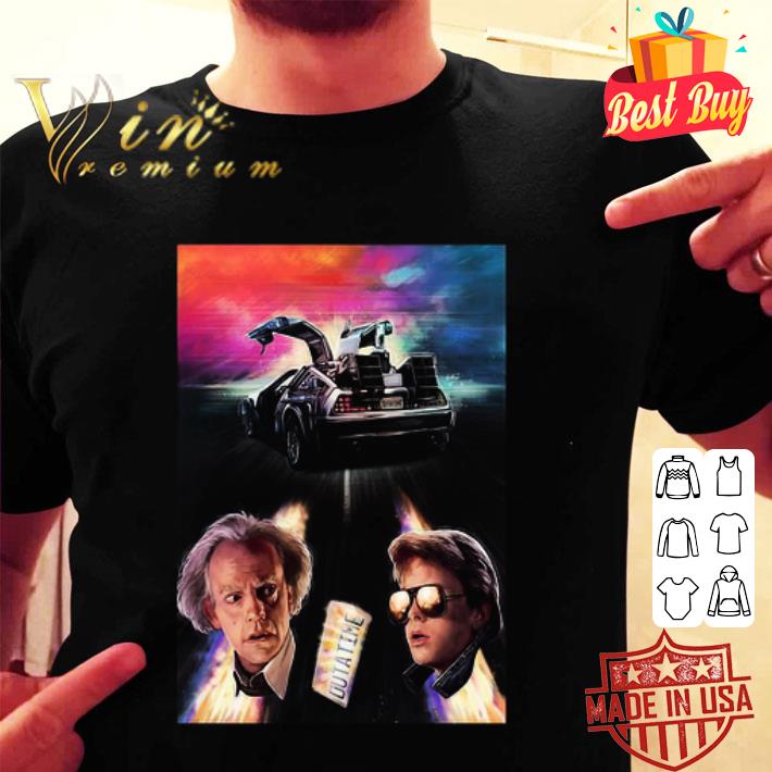 Back To The Future Movie Outa Time Poster shirt