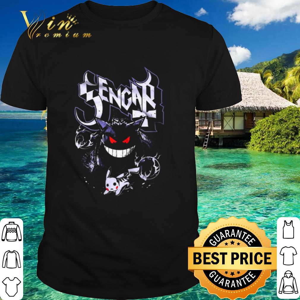 Top Gengar And Pikachu Pokemon shirt