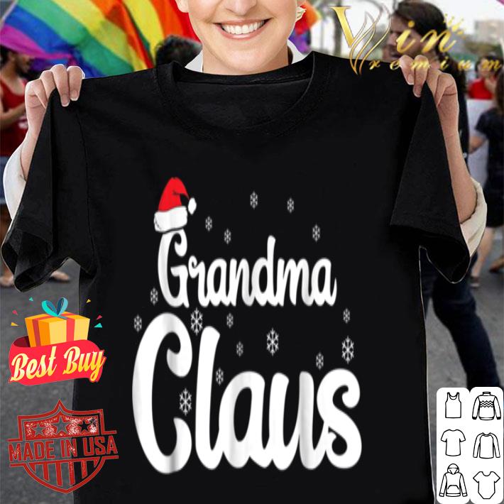 Grandma Claus Christmas Family Matching Pajama T-Shirt